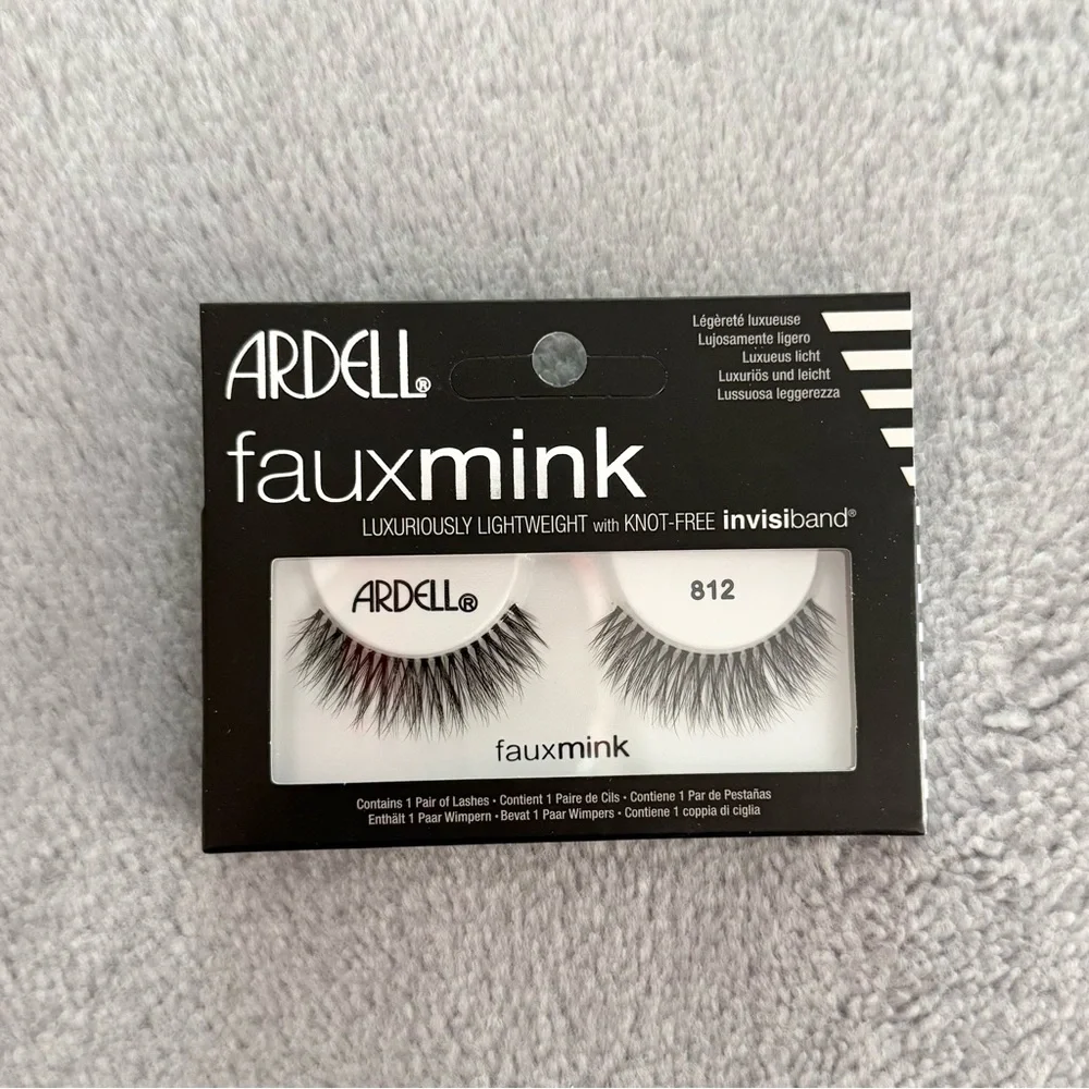 5/$25 🎆 NEW Ardell Faux Mink Lashes #812 - Full Size (1 Pair)